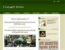 Tablet Screenshot of cottonhills.it